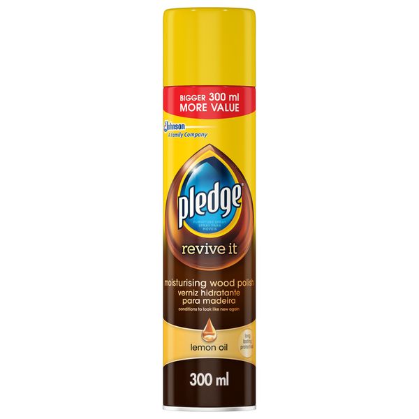 Pledge Wood Polish Lemon Oil 300ml