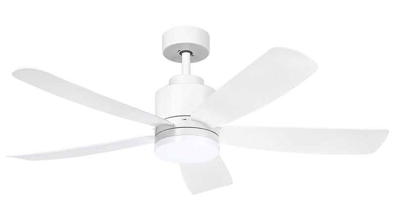 Bright Star 52" Ceiling Fan with 18 Watt LED Light, Remote and ABS Blades