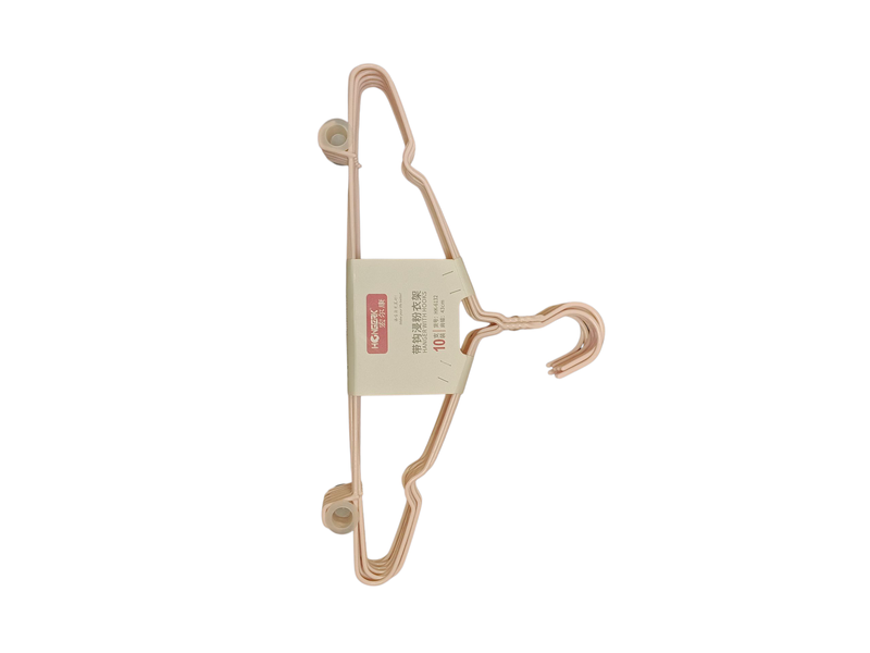 10-Piece Metal Clothing Hanger Set