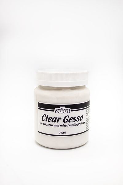 Zellen Artists' Clear Gesso 300ml