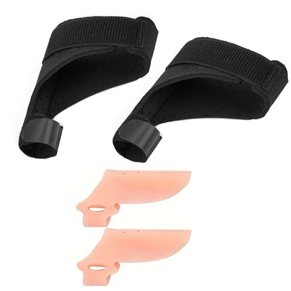 Male and Female Toe Eversion Devices Split Toe Covers for Feet -2 Pairs
