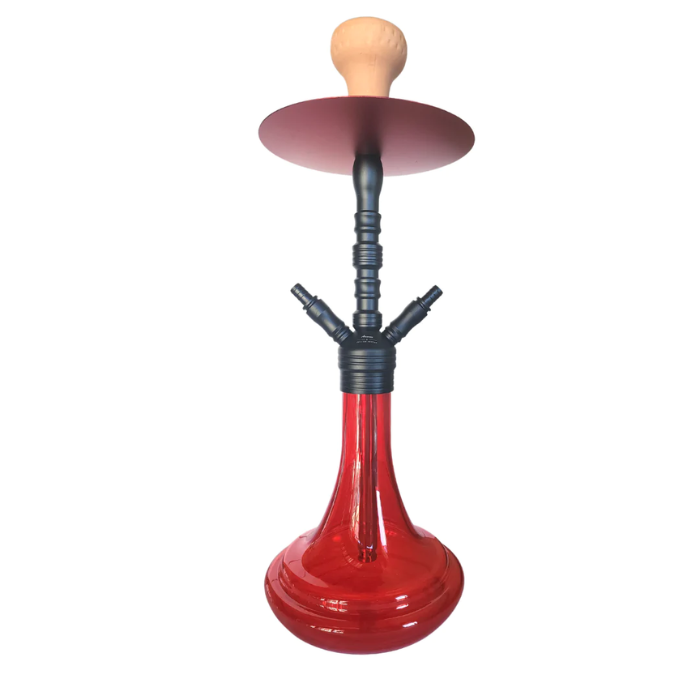 Santorini Black/Red V2 hookah 2 Pipe Buy Online in South Africa