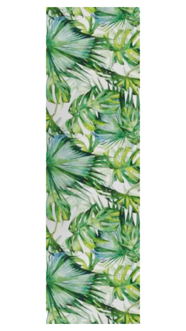 PVC Table Runner - Huge Green Leaves | Shop Today. Get it Tomorrow ...