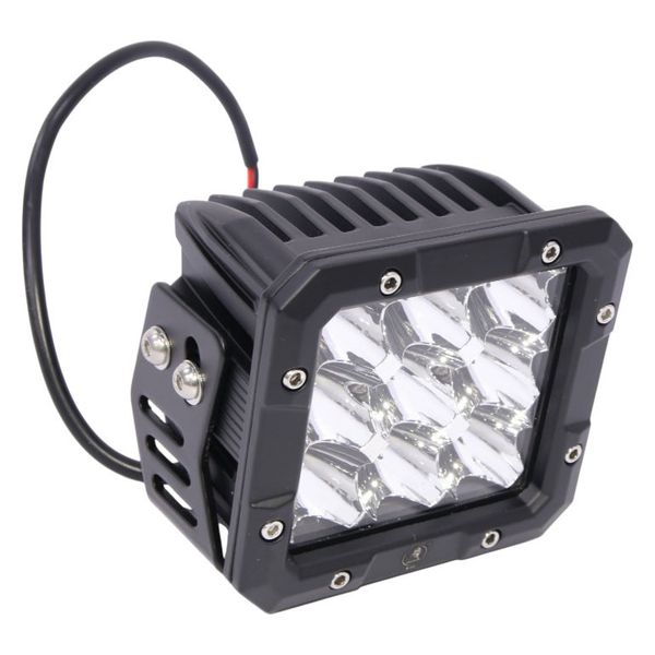 Universal Square 9LED 90w Spot Light/Lamp - Size: 11x11cm - Black - Set