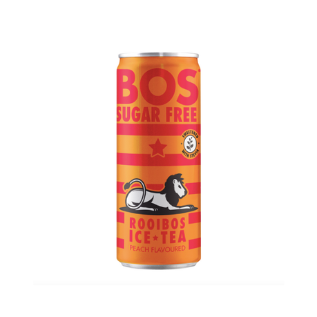 BOS - Iced Tea Sugar Free Peach 300ml - Set of 24