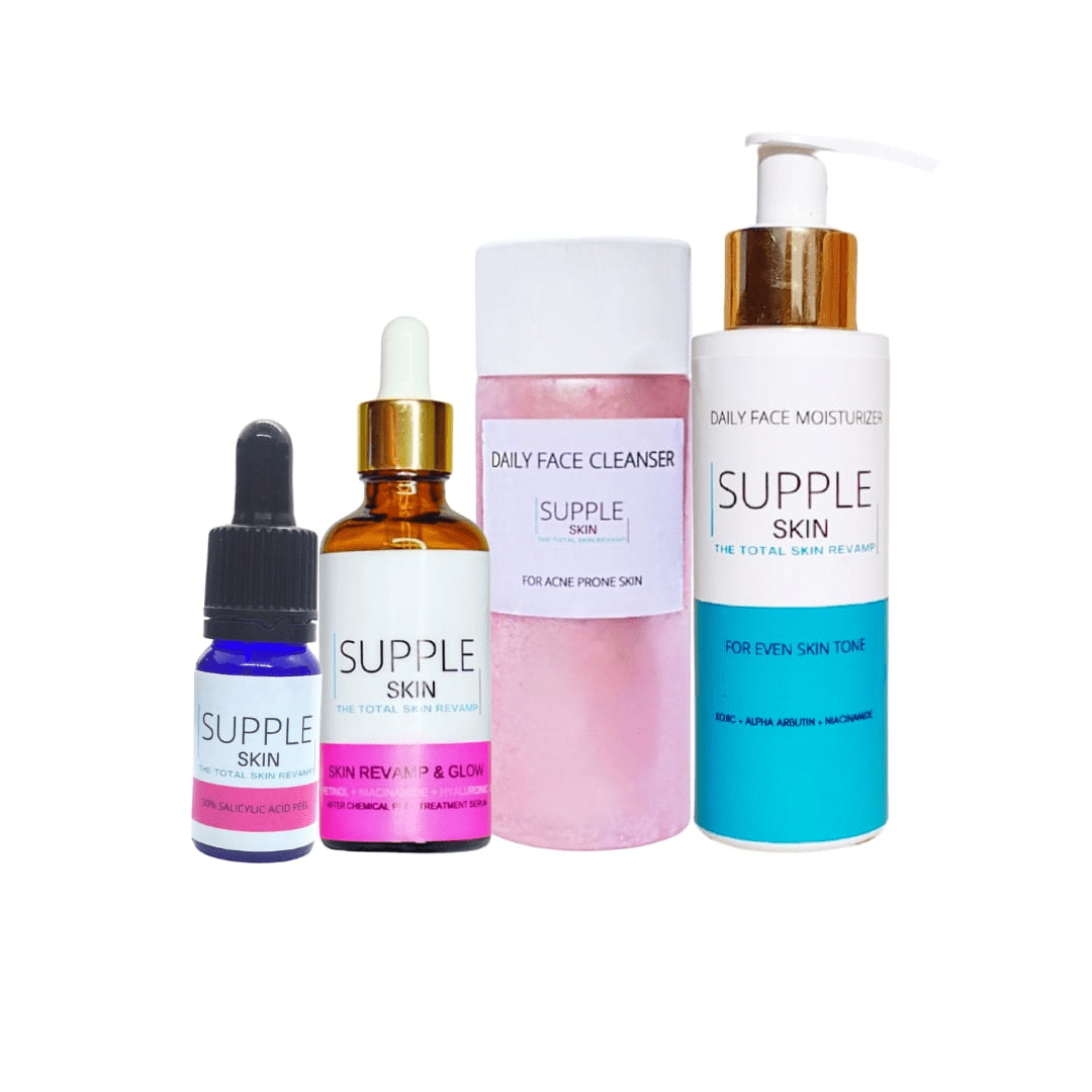 Full Daily Skin Routine Kit For Acne Prone Skin - Supple Skin | Shop ...