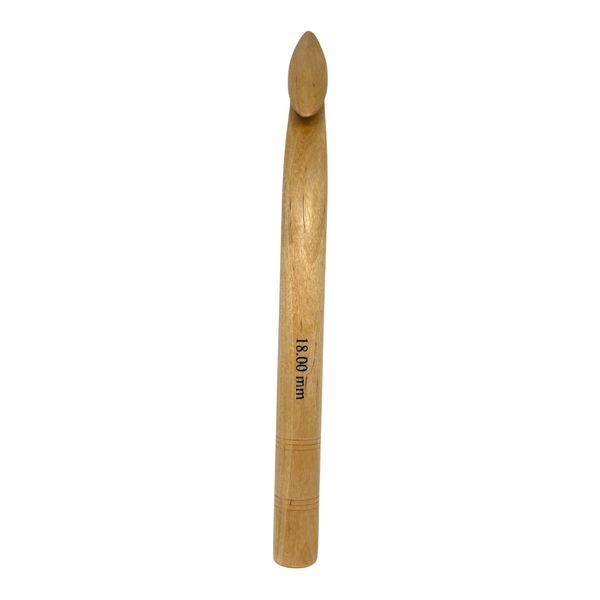 KnitPro Jumbo Birch Crochet Hook 18,00 mm