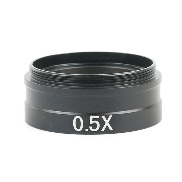 Microscope Aux Objective 0.5X Thread 42Mm for 10A 120 Compatible with None
