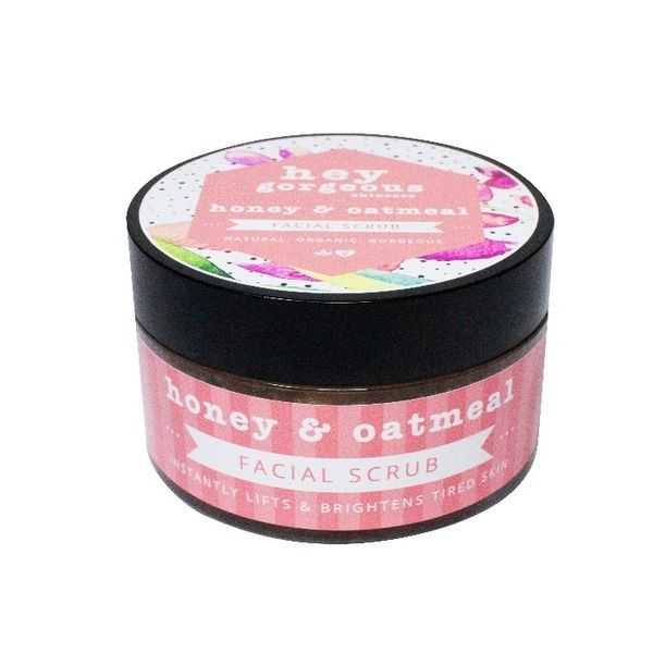 Hey Gorgeous Honey &amp; Oatmeal Facial Scrub 200g