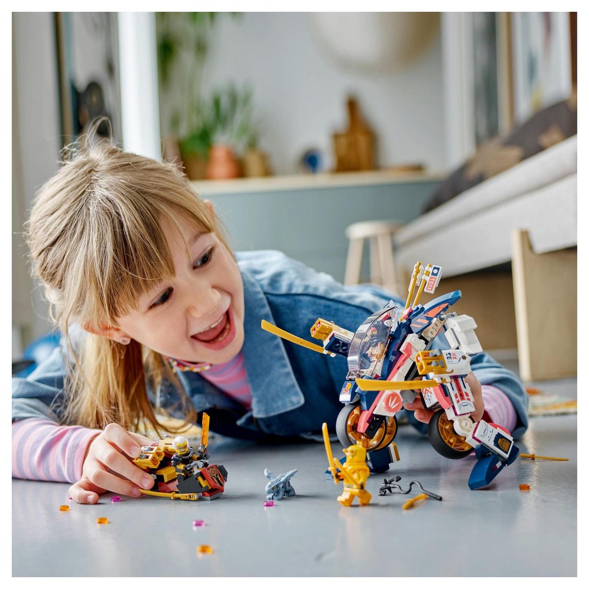 LEGO® NINJAGO® Sora's Transforming Mech Bike Racer 71792