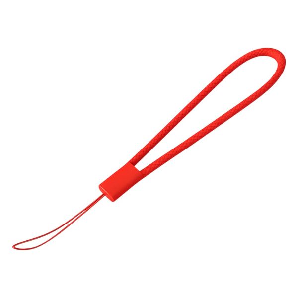 Textured Anti-Slip Surface Silicone Wrist Lanyard