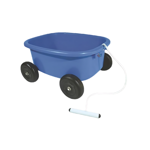 Kid's Pull Wagon: Spark Imagination &amp; Outdoor Fun in BLUE, PINK &amp; RED