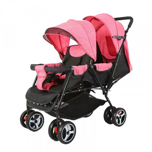 Twin Baby Stroller (Double Seat)