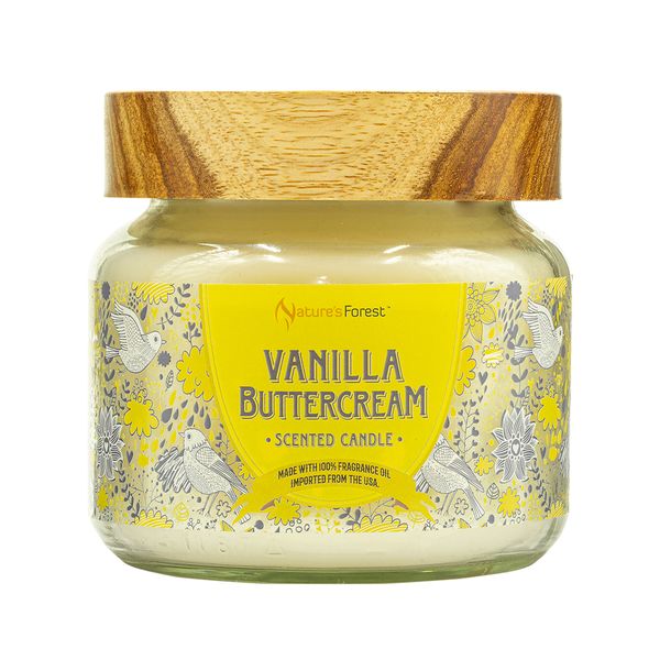 Nature's Forest - Vanilla Soy Candle - 2 Wicks