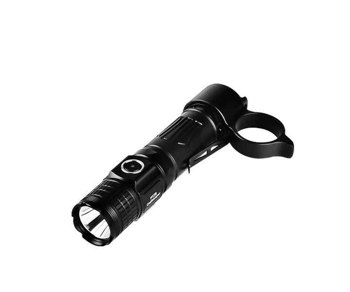Brinyte Flashlight Black pt28 Oathkeeper, 1600lumen, 245m Throw Rechargeable