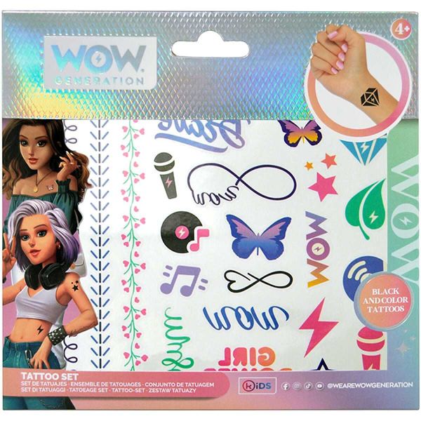 Wow Generation Tattoo Set - 00016