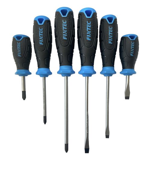 Fixtec 6 Piece Industrial Screwdriver Set