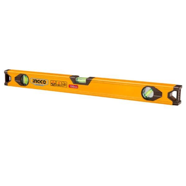 Ingco - Aluminum Spirit Level (100 cm) - 3 Vials