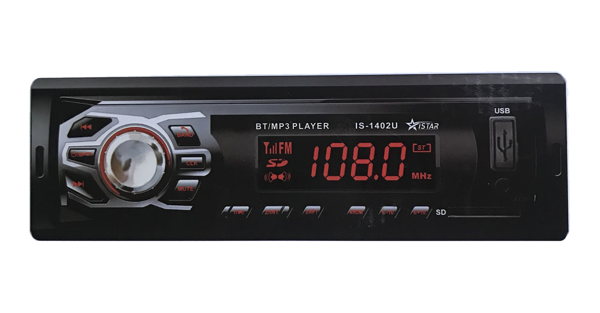 car music player with bluetooth