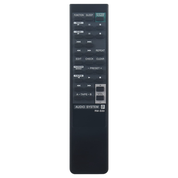 RM-S33 Remote Compatible with Sony System HCDH801 MHC701 MHC-701 MHC-801