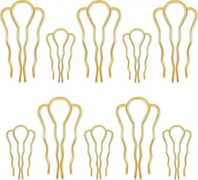 10 Women's Hair Clips Gold Hair Clip Gifts