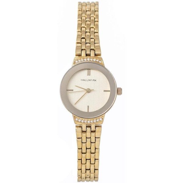 Hallmark Ladies Gold White Dial image