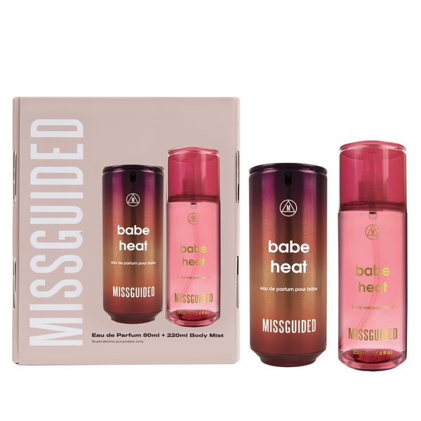 Missguided Babe Heat 80ml EDP &amp; 220ml Body Spray Set