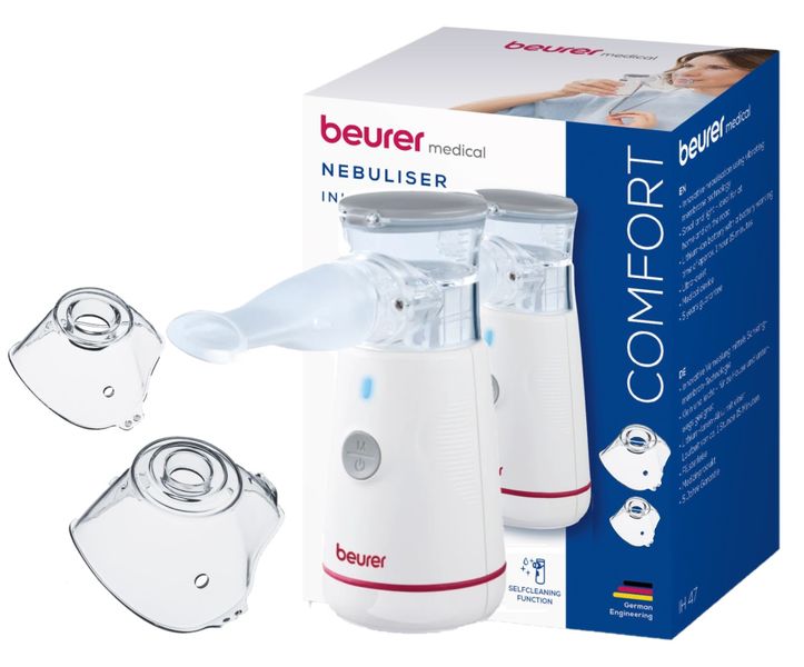 Beurer Germany Nebuliser IH 47 Adults, Kids, Travel, Cordless, Rechargeable