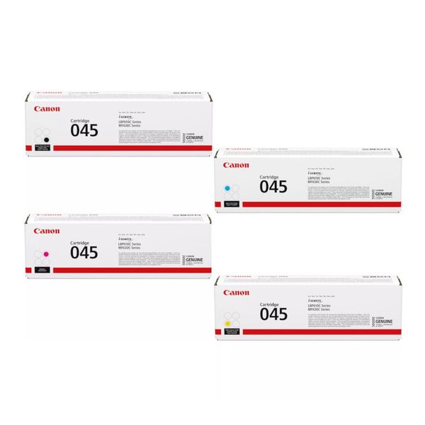 Canon 045 Black / Cyan / Magenta / Yellow Original Toner Multipack - 045