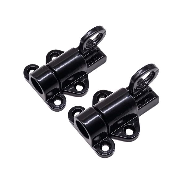 Tool DIY Security Sliding Pull Ring Door Lock 2PC -4cm