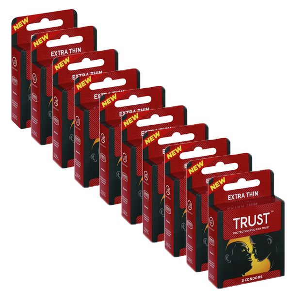 Trust Extra Thin Condom x 12 Boxes