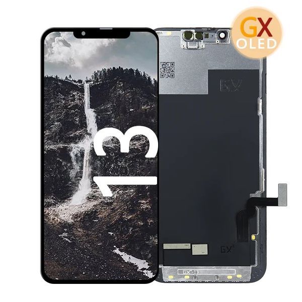 Lcd GX Screen Replacement for iPhone 13 with Tempered Glass