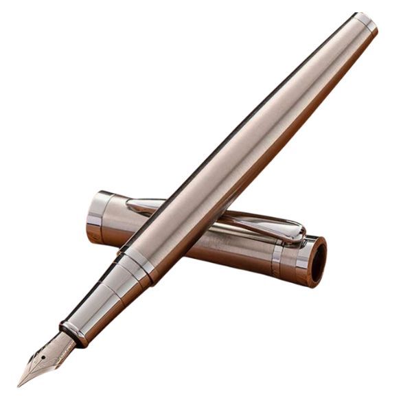 Luxy Metal Silver Fountain Pen