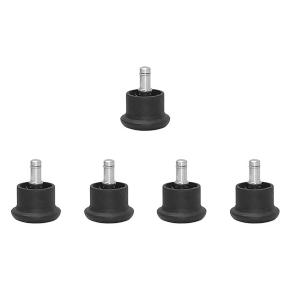 Office Chair Wheel /Glide Width 50mm, Standard Pin, Sets of 5