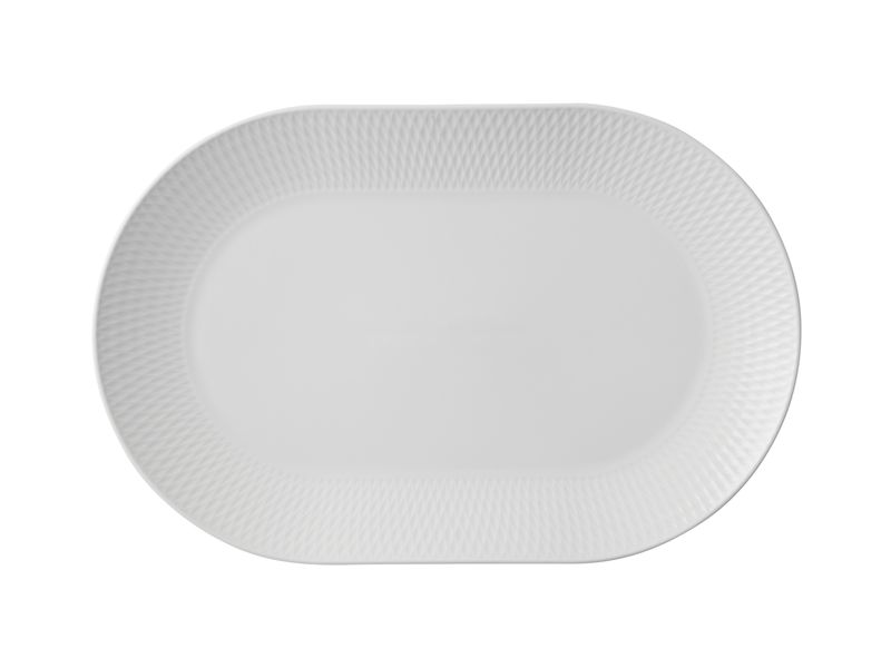 Maxwell and Williams Diamonds Oblong Platter 38X25cm