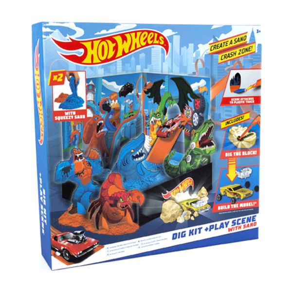Hot Wheels Dig Kit with Sand