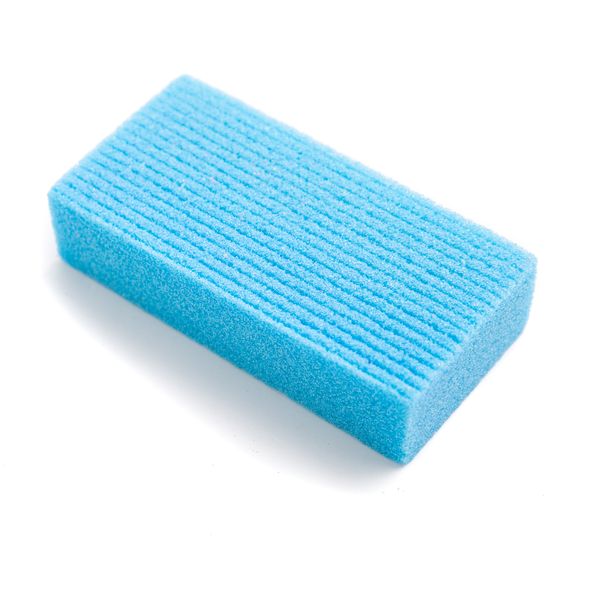 Kellermann 3 Swords Pumice Sponge: Exfoliate &amp; Smooth Dry Rough Feet: Blue