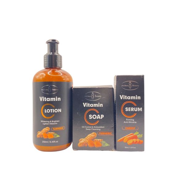 Aichun Beauty Vitamin C Lotion &amp; Serum and Soap Combo