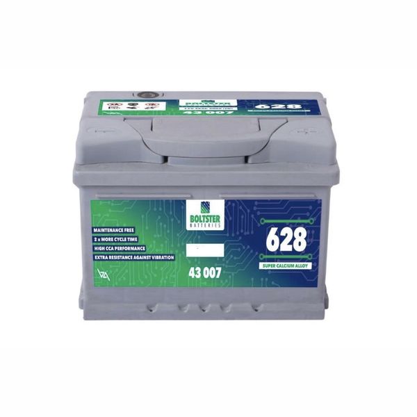 Bolster 12V 50Ah Car Battery - 628 super calcium alloy