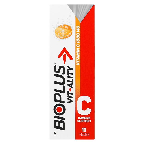 Bioplus Vit-ality Vitamin C 1000mg Effervescent Tabs - 10 fizzies