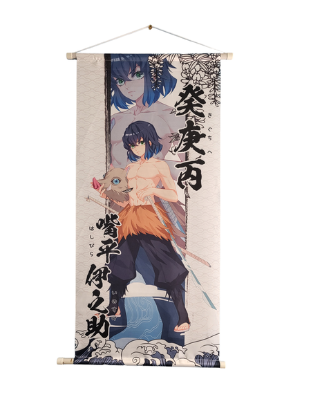 Demon Slayer Poster Scroll Inosuke