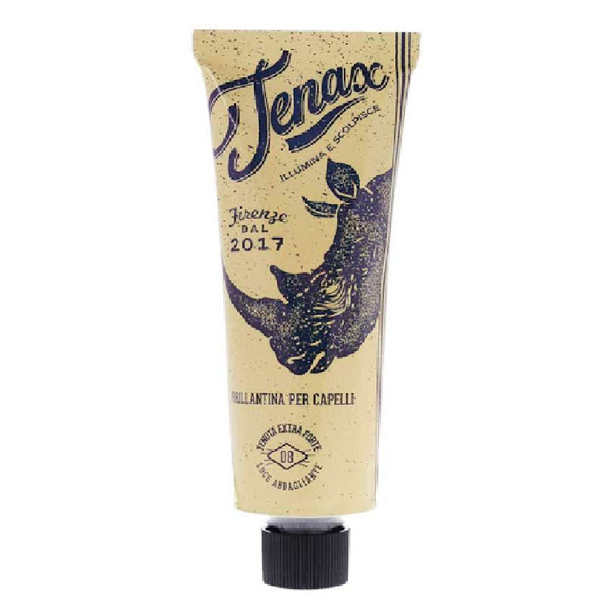 Tenax Italy Hair Cream Firm and Shiny 100ml Yellow Tube