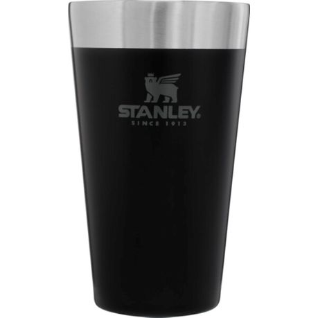  Stanley Adventure Stacking Beer Pint 0.47L Hammertone Lake -  Keeps Drinks Cold for 4 Hours - Stainless Steel Beer Pint - Stacks  Infinitely - Double Wall Vacuum Insulation - Dishwasher Safe : Home &  Kitchen