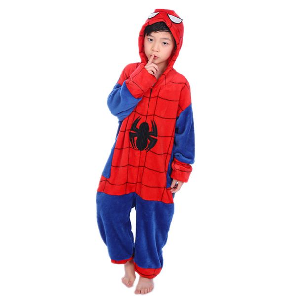 Boy s Winter Warm Onsie -Red And Blue