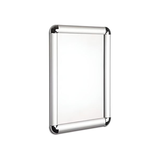 84cm Snap Frame with Aluminum Round Corners for Posters &amp; Displays - Silver