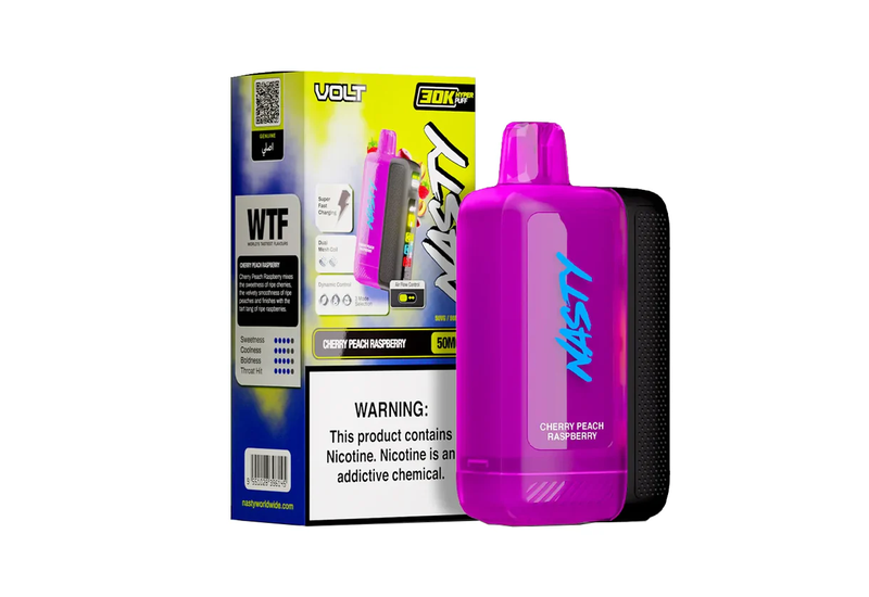 NASTY 30K Volt - Cherry Peach Raspberry