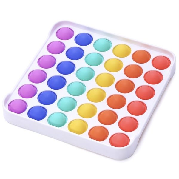 Fidget Simple Dimple Push Pop - Large Square