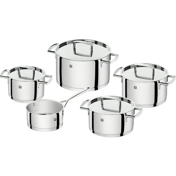 ZWILLING - Passion - 9 Piece 18/10 Polished Stainless Steel Cookware Set