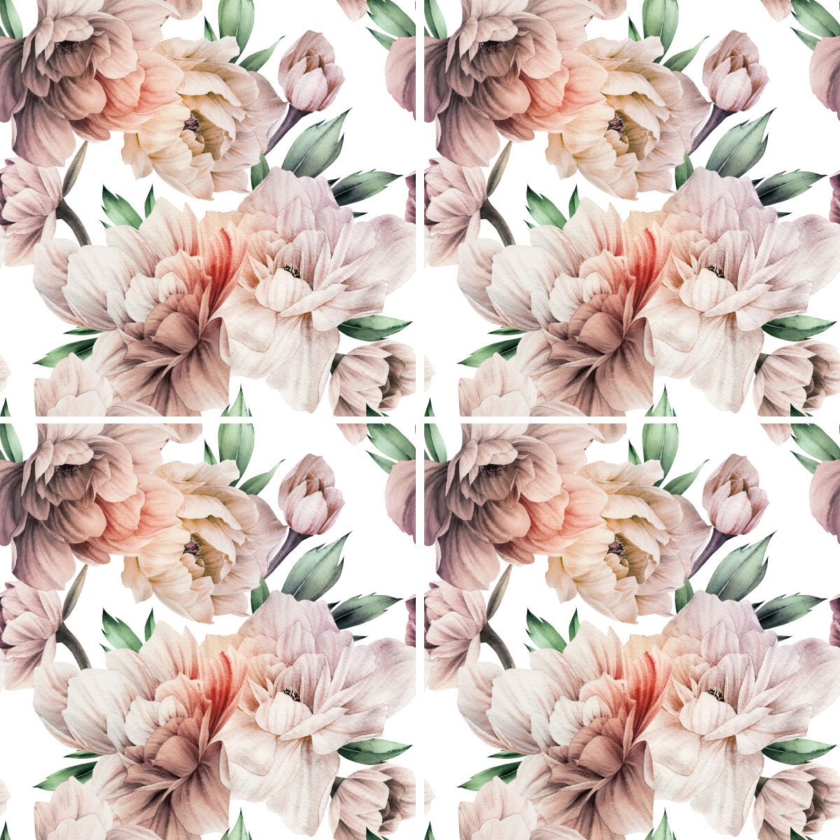 Peonies Tile Wall Stickers Shop Today. Get it Tomorrow!