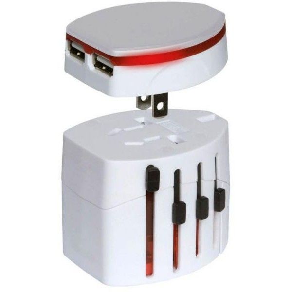 World Travel Adapter USB Charger Universal All-in-one
